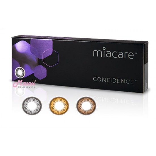 MIACARE CONFiDENCE SILICONE HYDROGEL 1 DAY COLOR METEOR